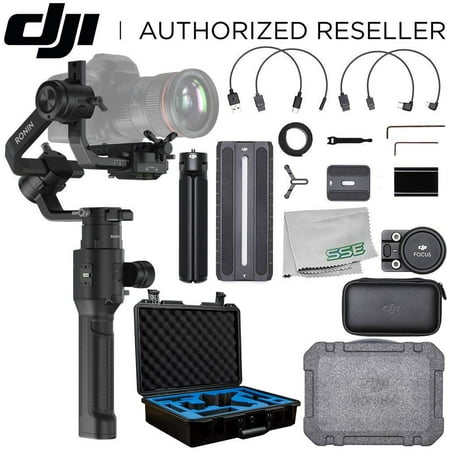 DJI Ronin-S Handheld 3-Axis Gimbal Stabilizer with All-in-one Control for DSLR and Mirrorless Cameras On-The- Go Bundle -