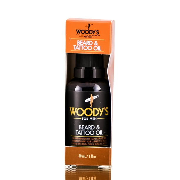 Woody's Beard & Tattoo Oil - 1 oz Woody's Beard & Tattoo Oil - 1 oz