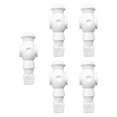 thumbnail image 1 of VONKY Joueurs de Baby-Foot de Remplacement pour Accessoires de Machine de Soccer Jouets Jeux de Table Blanc 10.7x3.6cm, 1 of 6