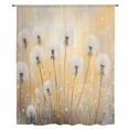 thumbnail image 2 of Dandelion Flowers Sheer Curtains 84 Inches Long, Country Spring Botanical Floral Light Filering Curtains, Breathable Simi Curtain Privacy Drapes for Living Room Bedroom Lightweight Window Treatment, 2 of 9