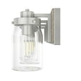 thumbnail image 6 of Hunter - Devon Park 4-light Brushed Nickel, Medium Size Vanity Light, Dimmable, Rustic Style, for Bedrooms, Dining, Living Rooms - 48022, 6 of 8