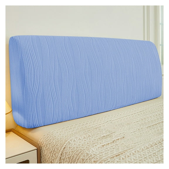 Headboard Covers for Double Bed,Velvet Headboard Cover Padded Dustproof and Stretchable Bed Head Protector Cover,All-inclusive Elastic Headboard for Bedroom Decor