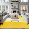 thumbnail image 3 of 5'x7' Area Rugs, Yellow Grey Indoor Outdoor Area Rug for Living Room Bedroom, Abstract Oil Painted Geometric Modern Washable Bathroom Rugs Kitchen Floor Carpet Mats Home Decor Aesthetic, 3 of 8