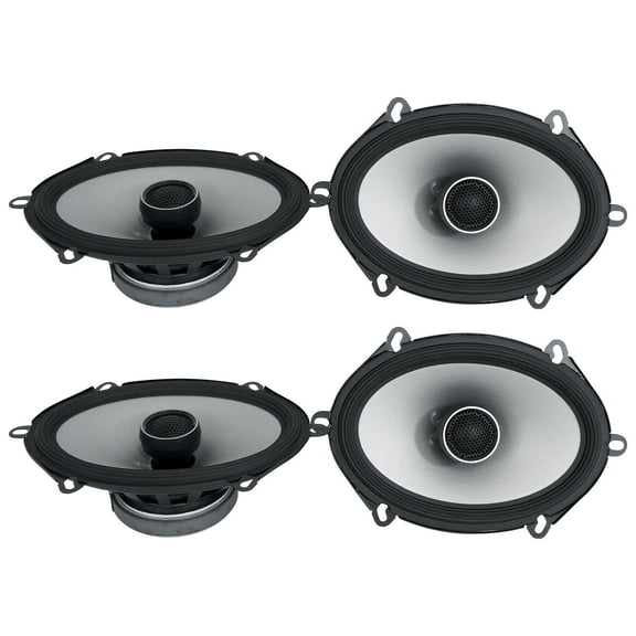 4 Alpine S2-S68 460 Watt 6x8" Car Audio Coaxial 2-Way Speakers