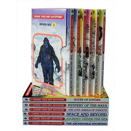 Journey Coin Set Box Set #6-1 Choose Your Own Adventure Books 1-6: : Box Set Containing: The Abominable Snowman, Journey Under the Sea, Space and Beyond, the Lost Jewels of Nabooti, Mystery of the Maya, House of Danger ()
