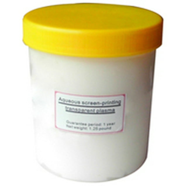 INTBUYING Base Transparente pour Impression d'Écran 1 Bouteille 500g