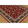 thumbnail image 3 of Tayse Sensation Area Rug 4790 RED Traditional Red Bordered Scrolls 8' 9" x 12' 3" Rectangle, 3 of 3