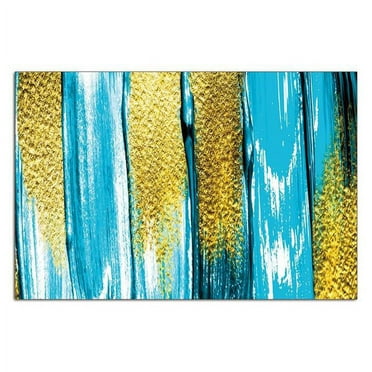 Oppidan Home "Abstract Waterfall" (32"H x 48"W)