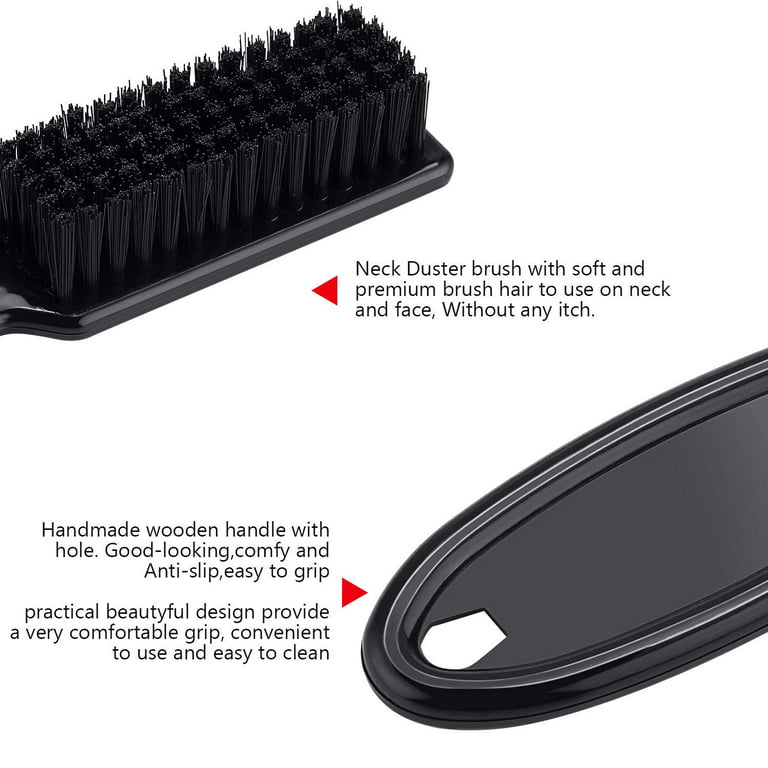 Barber Blade Clipper and Trimmer Cleaning Metallic Brush