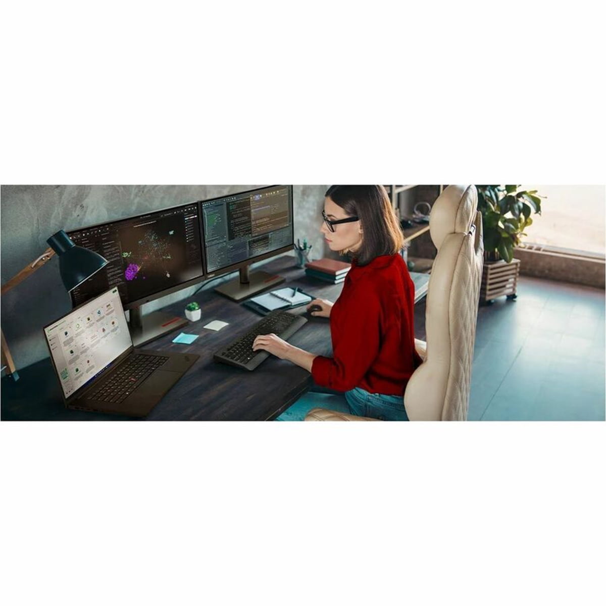 Lenovo ThinkPad P1 Gen 7 16.0" Intel Core Ultra 7 155H NVIDIA RTX 1000 Ada Generation 16GB Memory 512GB SSD Windows 11 Pro 21KV0003US