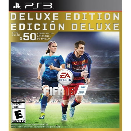 FIFA 16 - Deluxe Edition - PlayStation 3, Supports Single-Player, Local Multiplayer, And Online (Best Multiplayer Games Playstation 4)