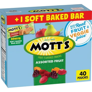 Mott's Assorted Fruit Flavored Snacks Bonus Pack