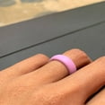 thumbnail image 3 of AERA Rings Womens Silicone Wedding Ring Band Flexfit Ladies Activewear, 3 of 6