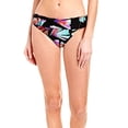 thumbnail image 2 of La Blanca MULTI Your Number One Fan Printed Foldover Hipster Swim Bottom, US 10, 2 of 3