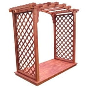 Western Red Cedar Jamesport Arbor & Deck