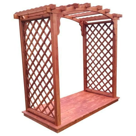 Western Red Cedar Jamesport Arbor & Deck