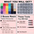 thumbnail image 2 of Kit de decoración BAOYAALIN con 32.000 strass y pegamento, 2 of 6