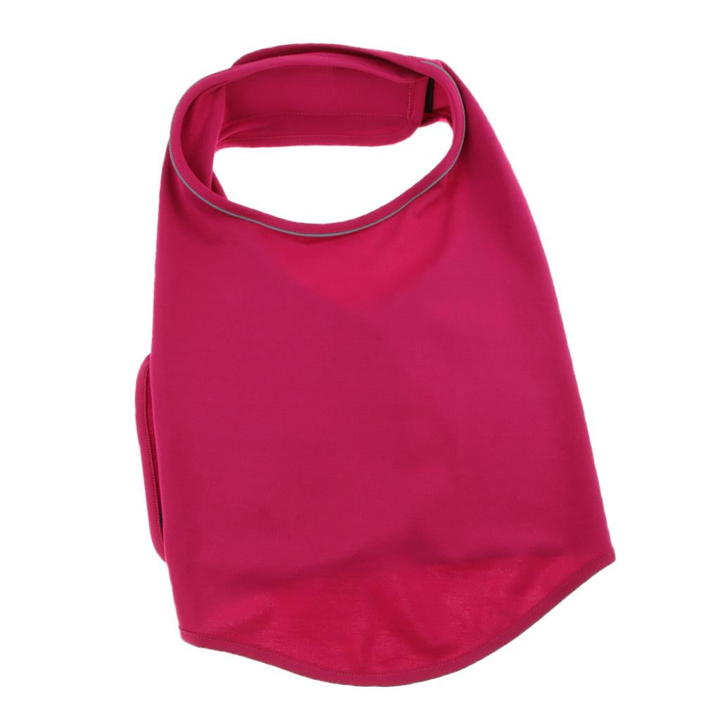 Bvdfgk Dog Anxiety Calming Wrap Coat Vest for Vet Visiting Training Rose Red M