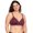 Burgundy, variant on Warner's TOASTED ALMOND Cloud 9 Wire Free Contour Bra, US 40B, UK 40B