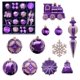 thumbnail image 2 of Ganfancp 60 Juegos de Colgantes de Bolas de Plástico Galvanizadas para Navidad Ofertas Del Día 1X Set de 60 Bolas de Navidad con Forma, 2 of 5