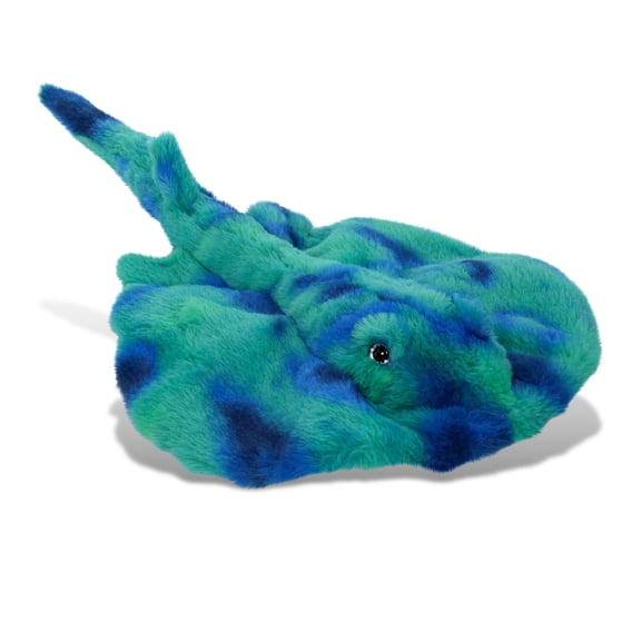 DolliBu Blue Tie-Dye Stingray Super Soft Stuffed Animal, Cute Realistic Stuffed Animals for Girls, Boys, Adults Animal Gifts, Kids Nursery Decor for Newborn, Cuddly Soft Baby Plush Toys - 20 Inches