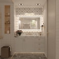 thumbnail image 5 of GODCHAR 40"x24" LED Bathroom Mirror, 24V Pro Backlit & Frontlit Vanity Mirror, UL Certified Anti-Fog Dimmable, 5 of 14