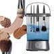 thumbnail image 3 of Limpiador de Brochas de Maquillaje Eléctrico con Tapete de Limpieza USB Limpiador de Brochas de Maquillaje de Rotación Automática para Amantes del Maquillaje Mujeres Púrpura, 3 of 8