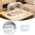 thumbnail image 2 of 1-10PC Clear Toiletry Bag Quart Size Travel Makeup Cosmetic Pouch Waterproof Transparent Organizer with Zipper Carry-On Airport Compliant for Women Men Travel Essential 6.7x2x4.5 Inch, 2 of 6