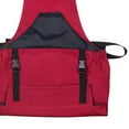 thumbnail image 3 of Tablier Naturel Durable Boucle Réglable Outil Tablier Rouge Foncé, 3 of 6