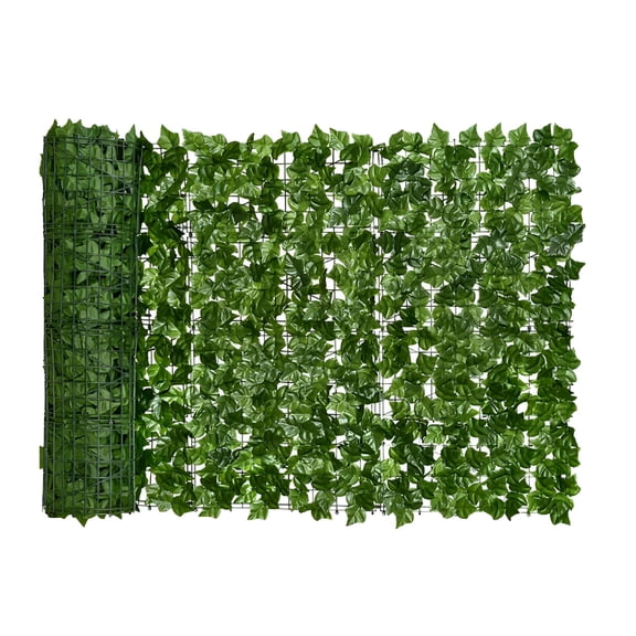 XIBUFE 2026 New Artificial Ivy Privacy Fence Wall Screen,20X40 in Uv-Anti Faux Greenery Backdrop Ivy Vine Leaf Hedges Fence Panels for Patio,Balcony,Garden,Backyard Indoor Outdoor Green Wall Decor