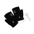 thumbnail image 3 of Guantes eléctricos USB Cómodos mitones portátiles con calefacción para el hogar (negro) Hugtrwg Libre de BPA, 3 of 6