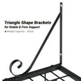 thumbnail image 3 of Aquaterior Wall Mount Cookware Rack with 10 Hooks Pan Pot Organizer 24 5/8"L x 9 13/16"W x 10 1/4"H, 3 of 10
