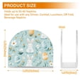 thumbnail image 4 of Yayeee Napkin Holder for Table Kitchen Paper Tissue Organization, Floral Easter, 4 of 8