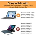 thumbnail image 2 of ZenRich Rugged Case for Surface Go 4 (2023)/Surface Go 3 (2021)/ Surface Go 2 (2020), Surface Go (2018) with Pen Holder Heavy Duty Shockproof Case with Stand Hand Strap and Shoulder Belt-Green, 2 of 9