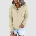 thumbnail image 4 of Futezty Women Casual Hoodies Long Sleeve Solid Lightweight Pullover Tops Loose Sweatshirt with Pocket, 4 of 5
