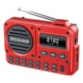thumbnail image 4 of Pocket Radio FM USB C Charging 2000mAh Rechargeable Excellent Reception Clear Speaker And Headphone Jack LCD Screen FM Radio For Walk/Jogging/Gym Bluetooth/TF(NO AM), 4 of 9