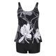 thumbnail image 3 of Gibobby Conjunto de Bikini para Mujer Bikini de cintura alta para mujer, bañador Sexy de realce de dos piezas, traje de baño Vintage de dos piezas, conju(Negro,G), 3 of 5