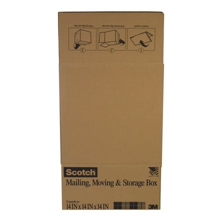 3m Scotch Mailing Box 14"x14"x14"