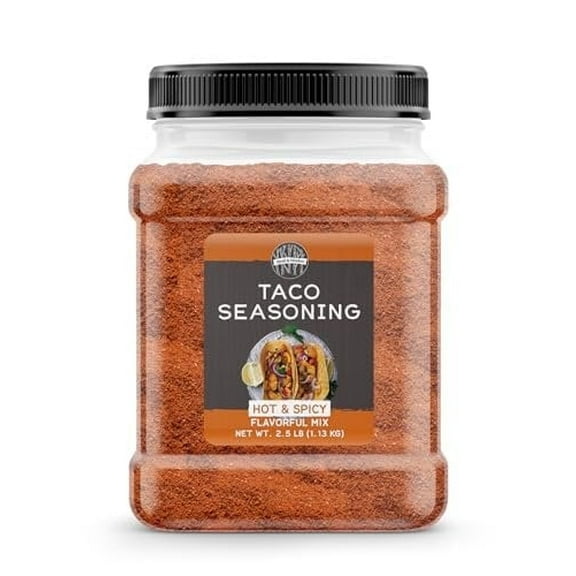 Birch & Meadow Hot & Spicy Taco Seasoning, 2.5 lb, Spicy Seasoning Blend, Hot & Flavorful