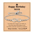 thumbnail image 5 of Sdmnsg-T Infinity Love Bracelets for Women, Stocking Stuffers Birthday Jewelry Gifts for Girls Girlfriend Mom Wife from Daughter Son, 5 of 9