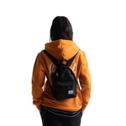 Herschel Supply Co. Unisex Zippered Closure Backpack, Black