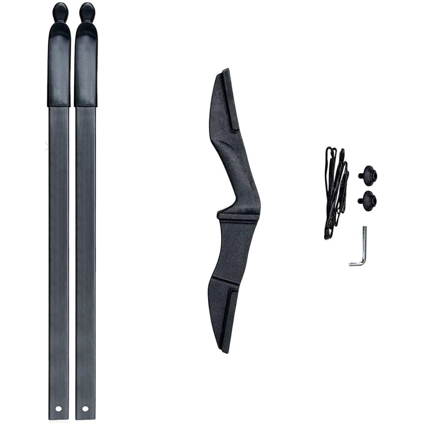 AME Recurve Bow Set Archery Bow and Arrow Youth Bow Beginner Bow Set Takedown Bow for Adults  Practice Hunting LH RH 30-40lbs 53.5 Inch （35lbs）