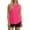 Hot Pink, variant on Vivianyo HD Women's Quick Dry Sleeveless Workout Tank Top, Round Neck Loose Fit Moisture Wicking Athletic Gym Shirt, Women's Black, Sizes S-2XL