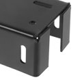 thumbnail image 4 of OULII Post Brackets Handrail Bracket Black Steel Plate For Outdoor Installation 1Pcs, 4 of 8