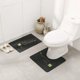thumbnail image 5 of Alfombra de bañ inodoro, alfombr baño s absorbentes antideslizantes en U, alfombra de baño de alfombra para inodoro de baño Macarena Alfombra de sala de estar, 5 of 7