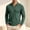 Green, variant on Zivyakyron Business Men Polo Shirts Fall Knit Pullover Long Sleeve Collared Loose Casual Plain Shirts Khaki S