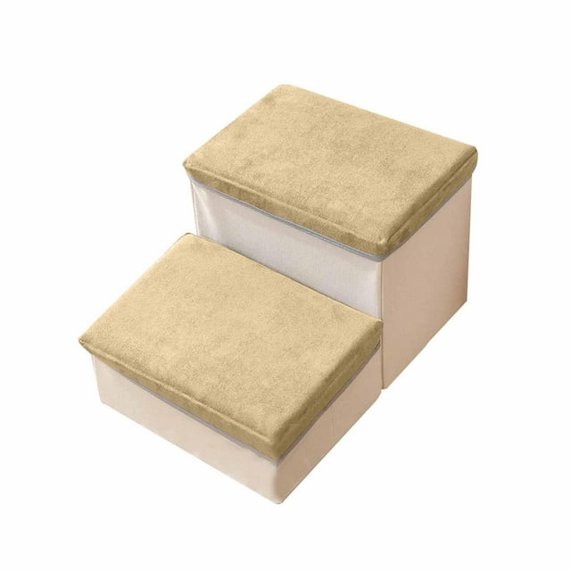 Escaleras para perros, escalones estables para perros en interiores, antideslizantes, para perros mayores, sofá, rampa para gatitos y gatos verde