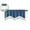 Light blue, variant on VQPeo Window Valance with Tassel 59 × 15.7inch Window Swag Curtains Kitchen Valances Rod Pocket Short Curtain Window Treatments for Living Room Bedroom Decor