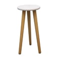 thumbnail image 1 of Small Round Table Tall Plant Holder Solid Wood Simple And Modern Style The Balcony Is Succulent Landing Flower Stand, 1 of 6