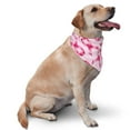 thumbnail image 2 of Xecao Breast Cancer Ribbons Awareness for Pet Bandana - A Stylish Triangle Accessory for Small to Large Dogs, Puppies, and Cats, 2 of 5